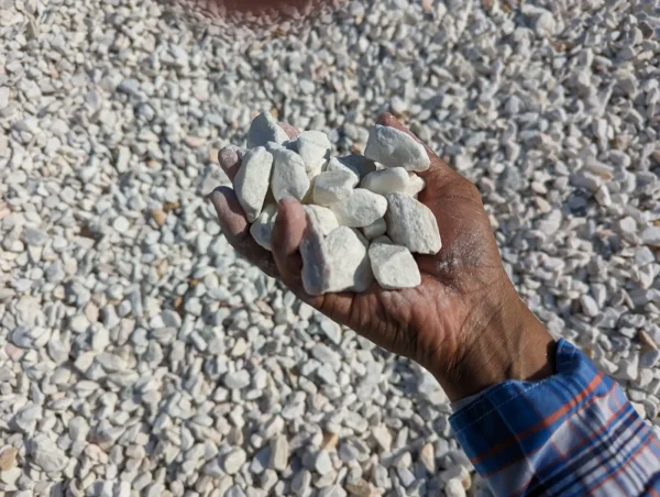 White Marble Rock 1 1/2